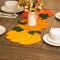 Northlight Embroidered Pumpkin Trio Fall Harvest Table Runner - 32.25" - Orange and Green